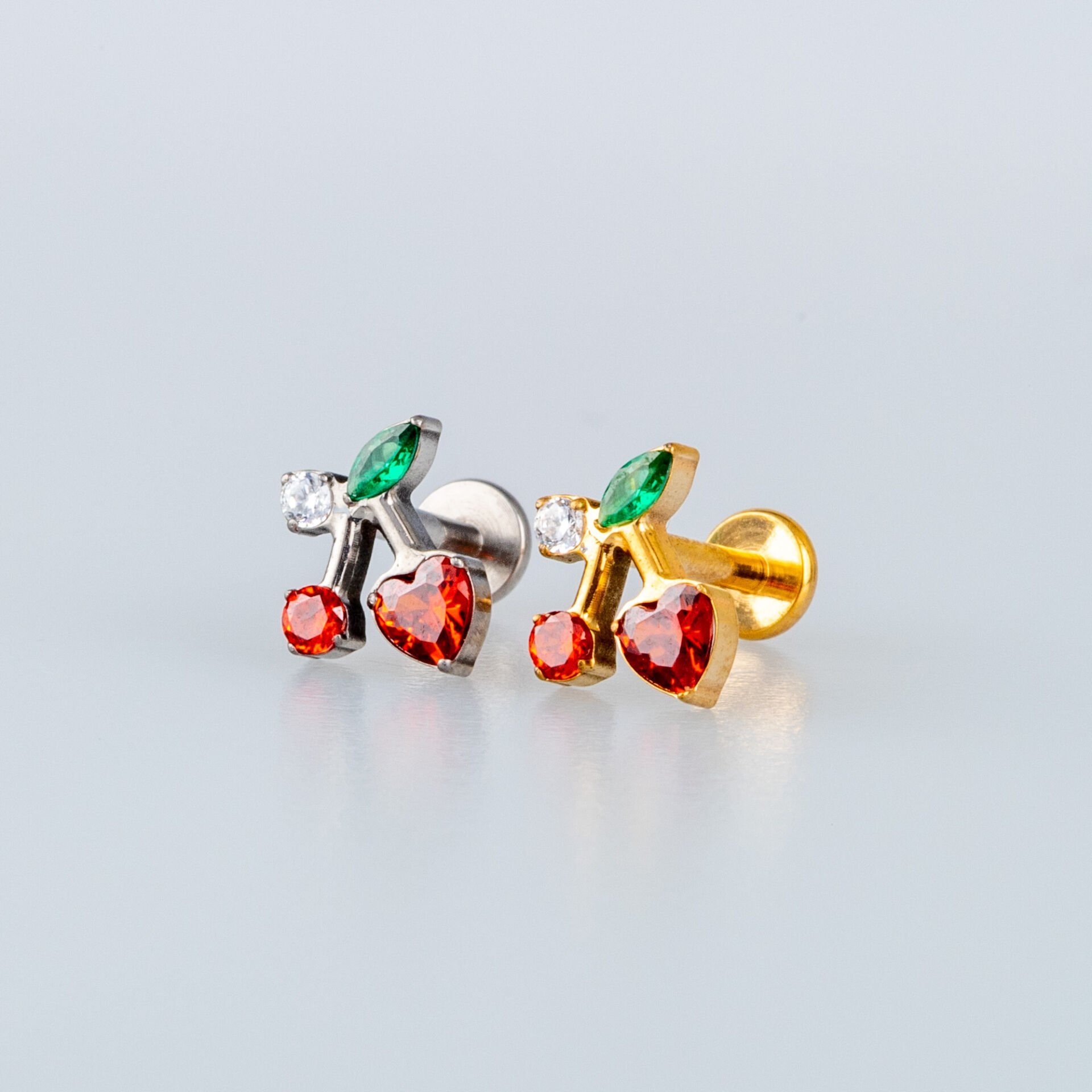 Piercing Titanyum Tragus Kiraz