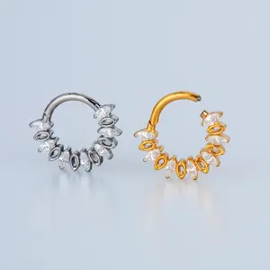 Piercing Titanyum Segment Halka