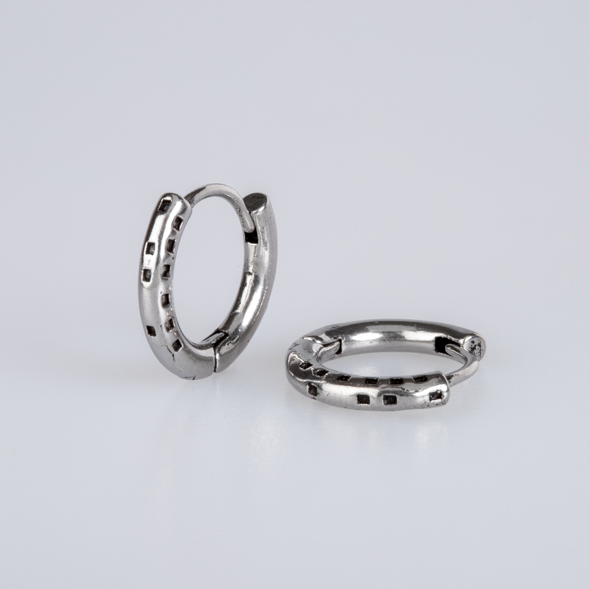 Steel Earrings - Pair