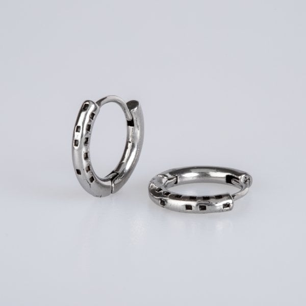Steel Earrings - Pair