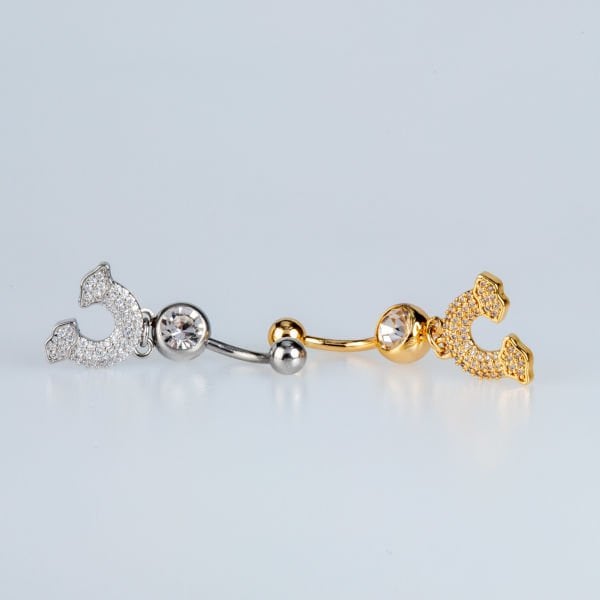 Piercing Göbek Gökkuşağı