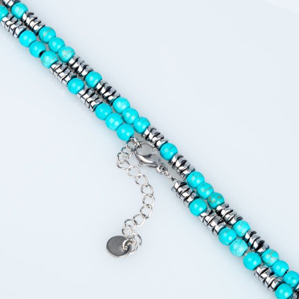 Natural Stone Hematite Bracelet