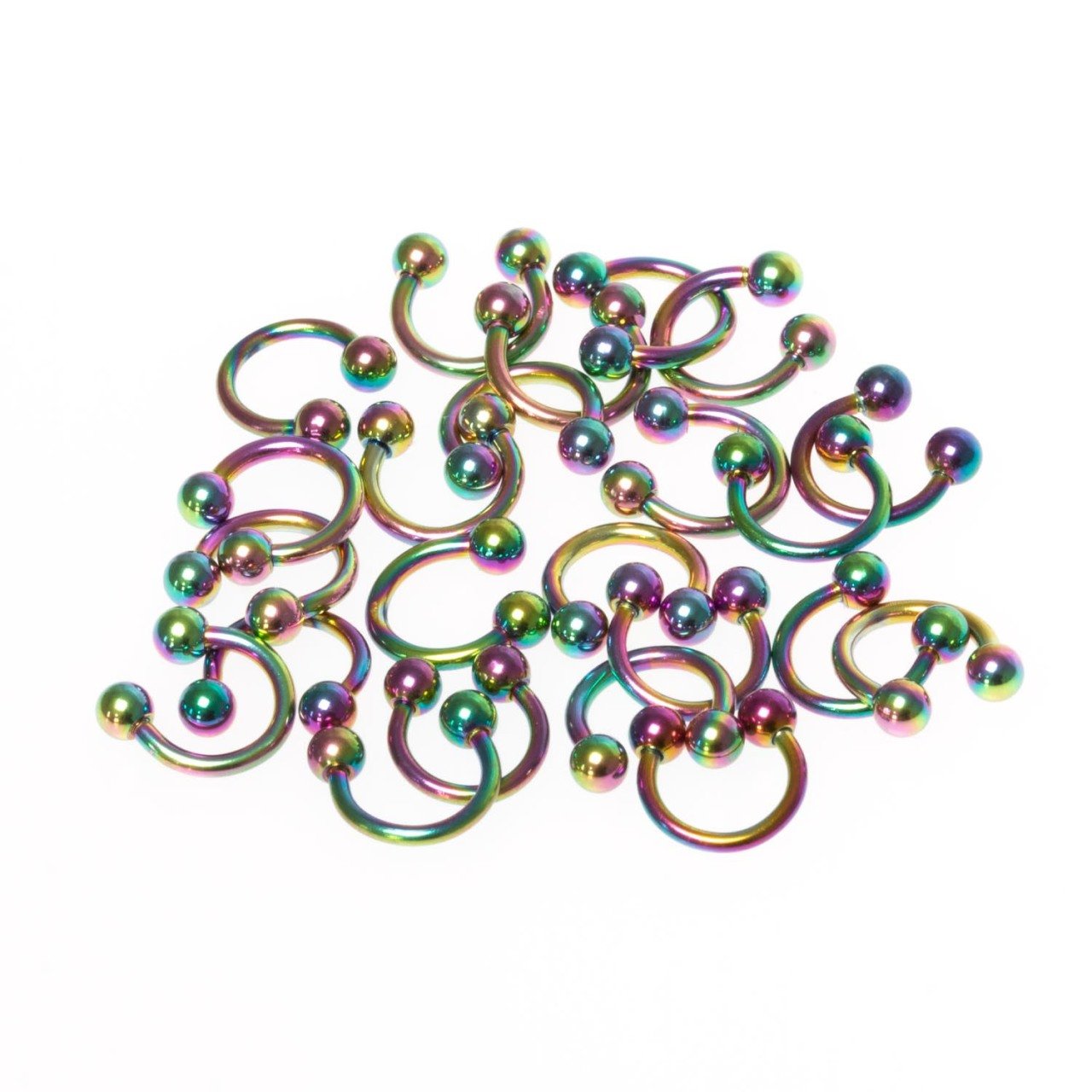 Toptan 316L Çelik Piercing Septum Smiley 3mm Top Boy: 1.2x6x3mm