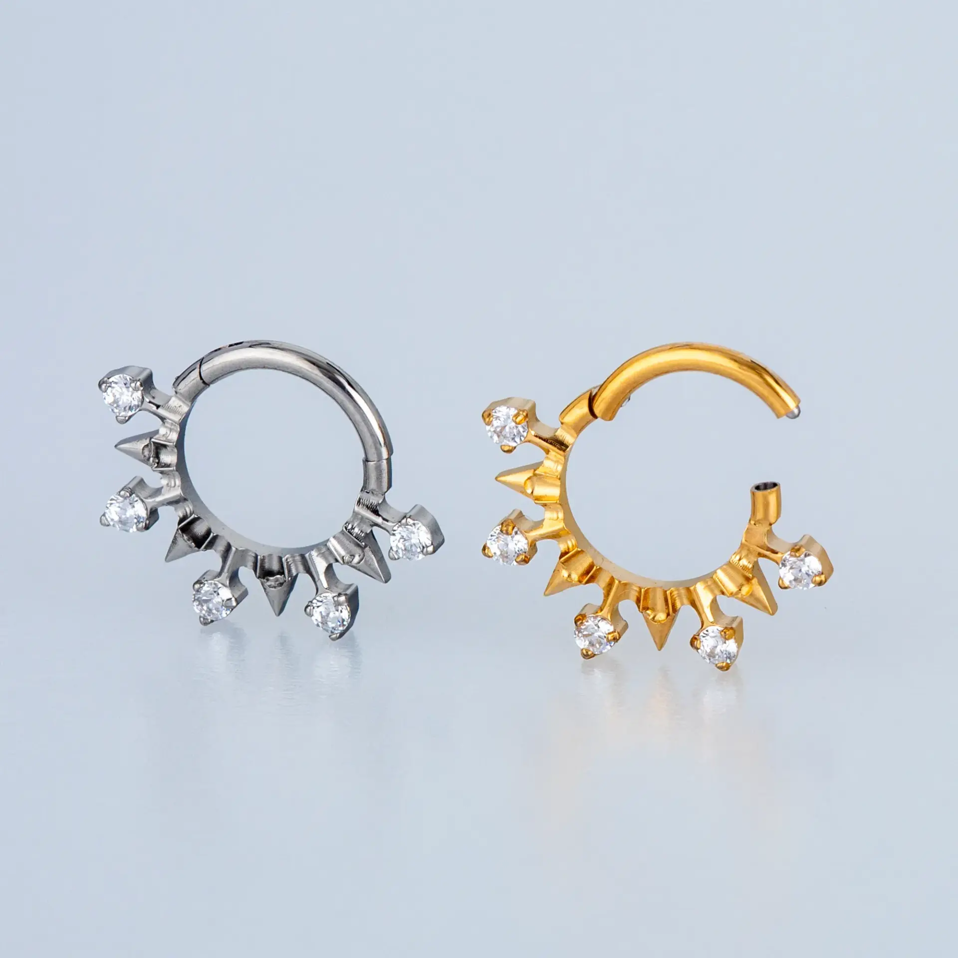 Piercing Titanyum Segment Halka