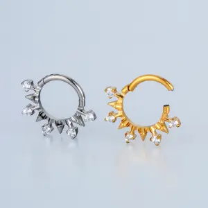 Piercing Titanyum Segment Halka