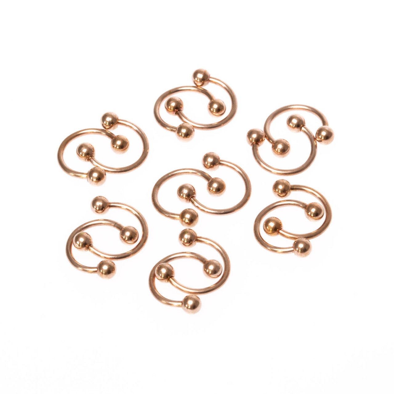 Piercing Septum Smiley 3mm Top Boy: 1.2x8x3mm