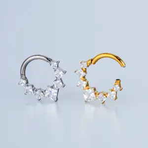 Piercing Titanyum Segment Halka