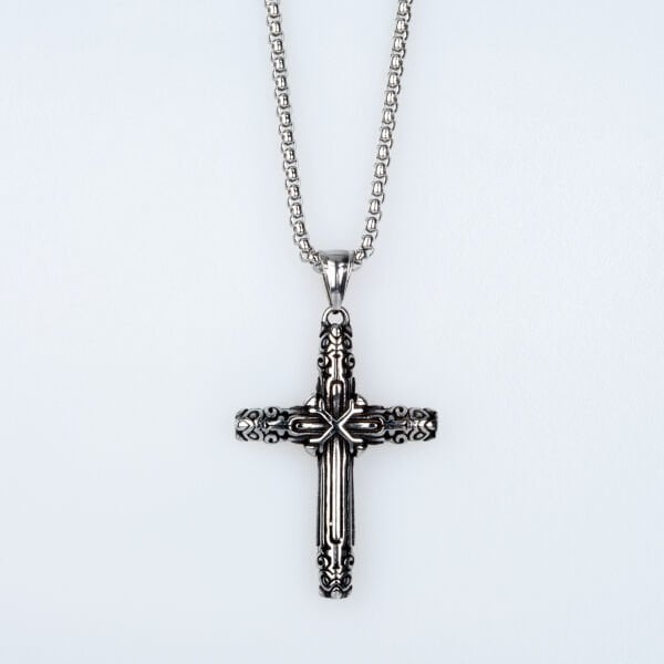Steel Pendant Cross