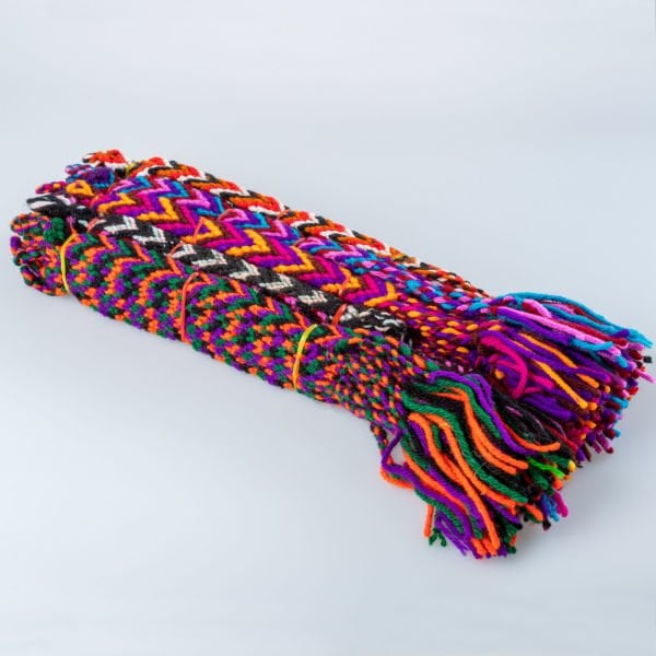 مجموعة أساور منسوجة بالحبل 50 قطعة