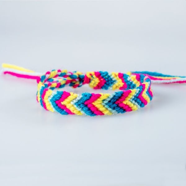 İp Örme Bileklik Paket 50 Adet