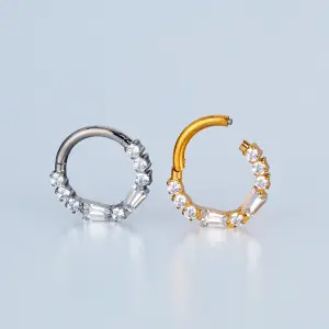 Piercing Titanyum Segment Halka