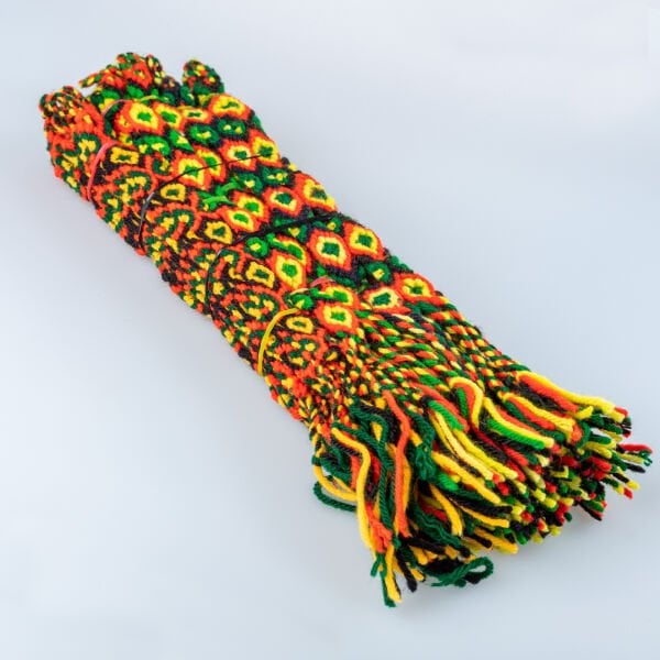 Rope Rasta Bracelet Package 50 Pieces
