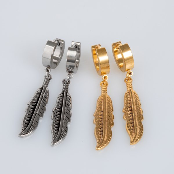 Steel Earrings - Pair