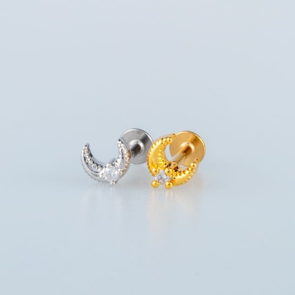 Piercing Tragus Ay Yıldız