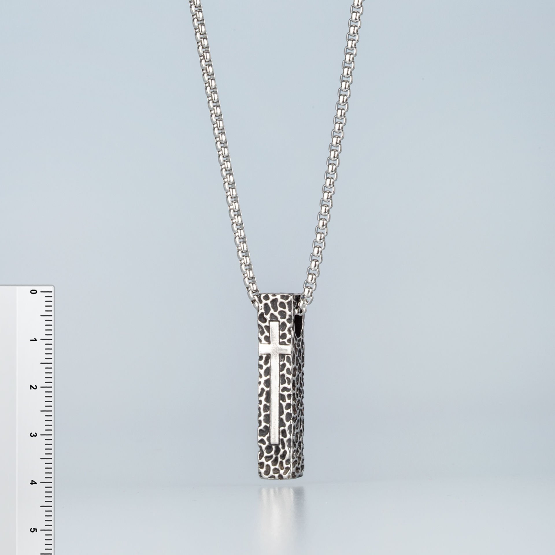 Steel Pendant Cross