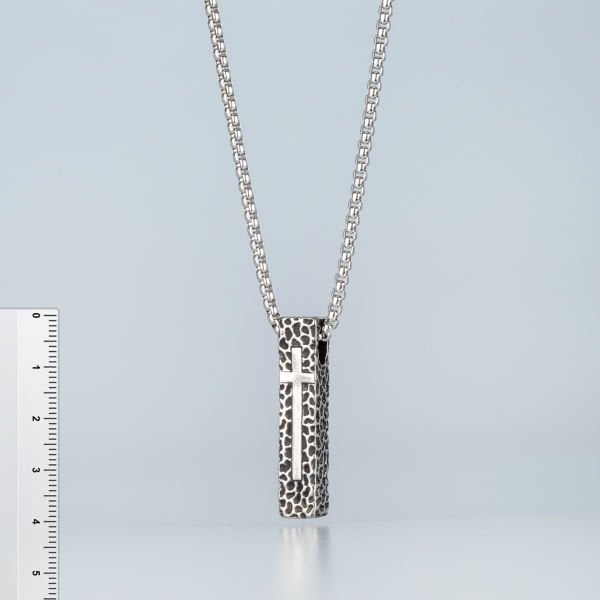 Steel Pendant Cross