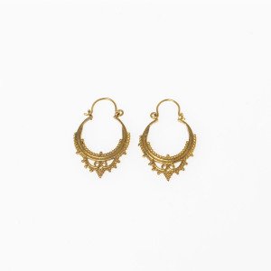 Brass Tube Earrings