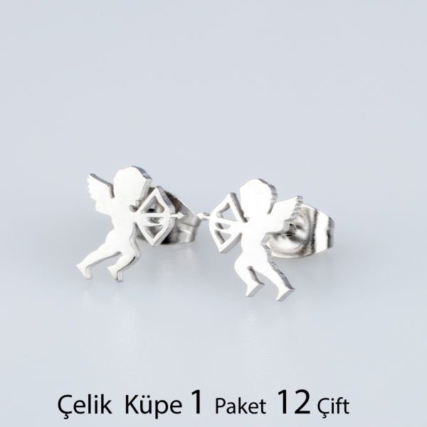 Çelik Küpe Eros Paket