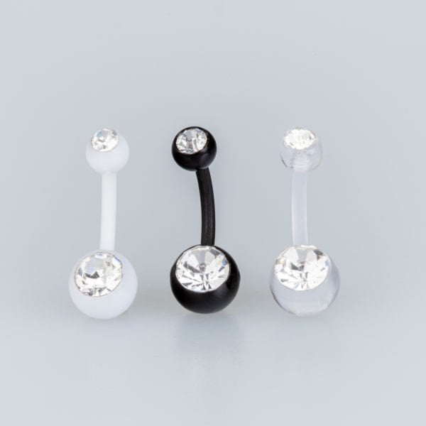 Piercing Göbek Bioplast