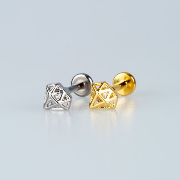 Piercing Tragus Pırlanta