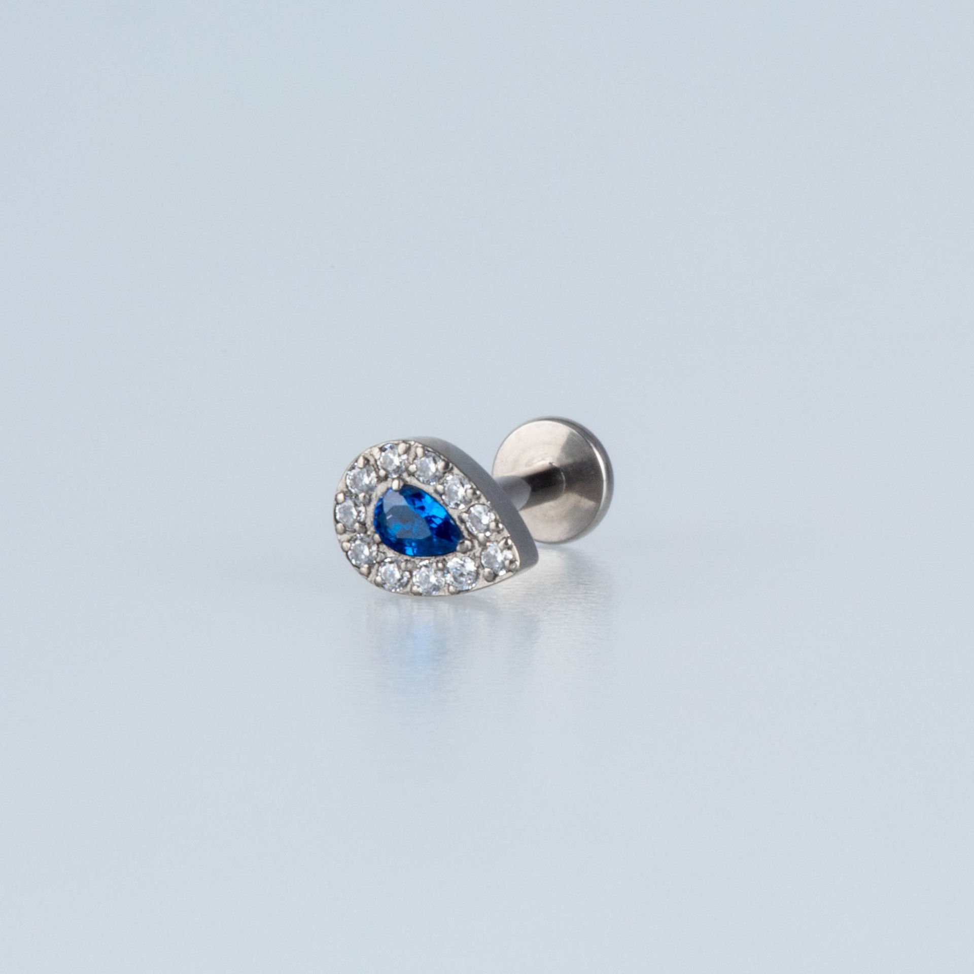 Piercing Titanyum Tragus Damla 5 Renk Seçeneği Renk 5