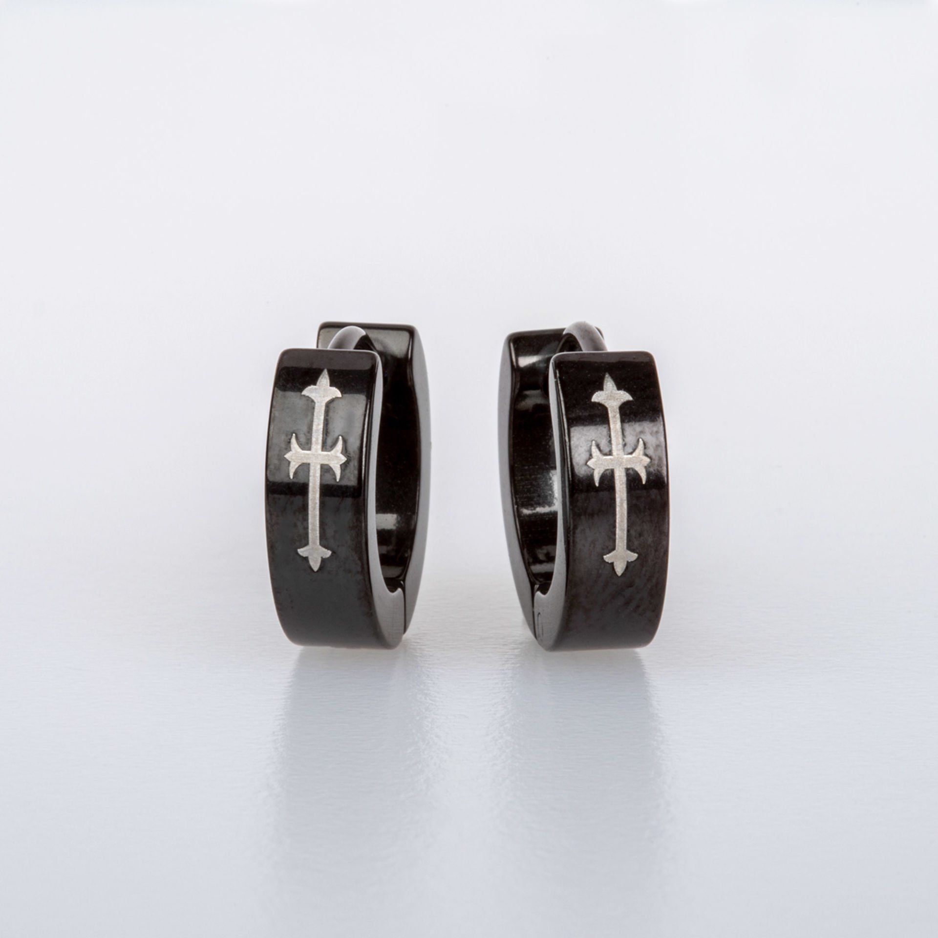 Steel Earrings - Pair