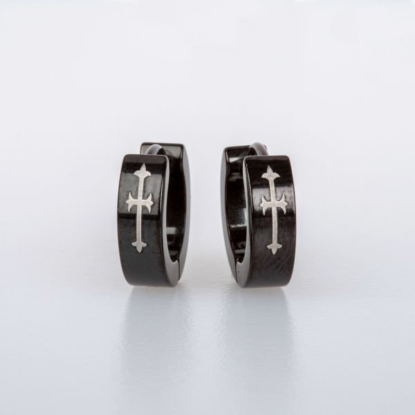 Steel Earrings - Pair