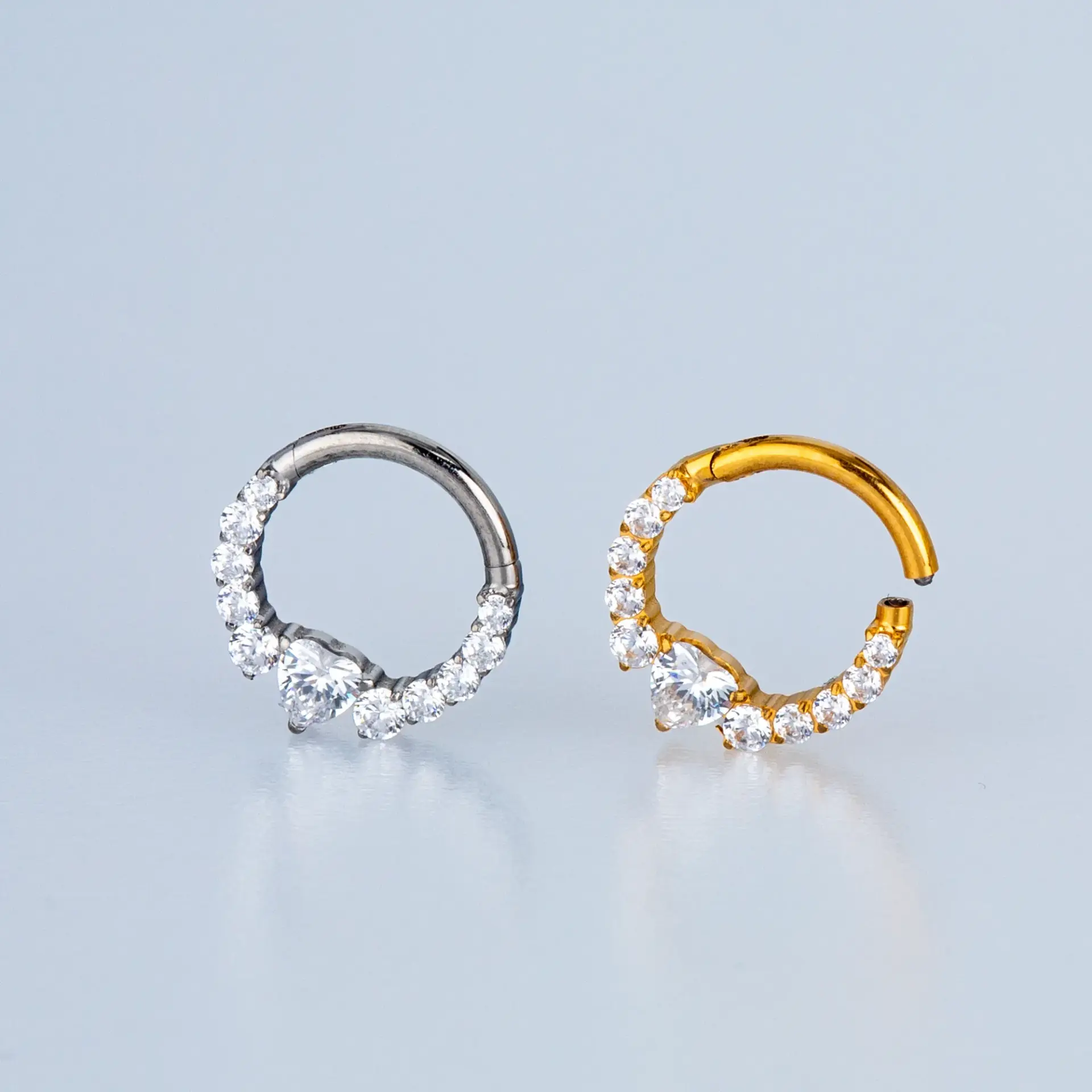 Piercing Titanyum Segment Halka