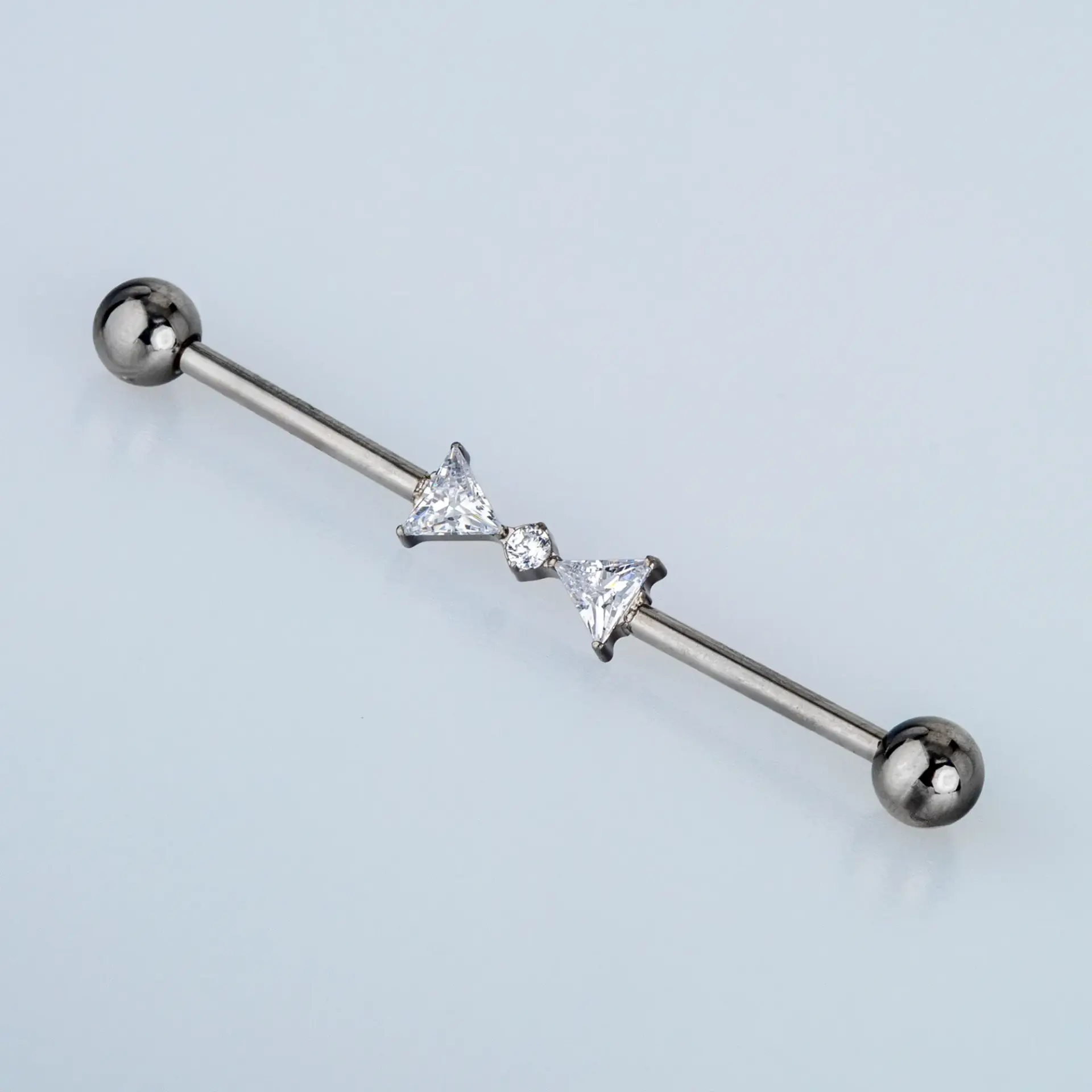 Piercing G23 Titanyum Köprü 1.6mm Bar 38mm