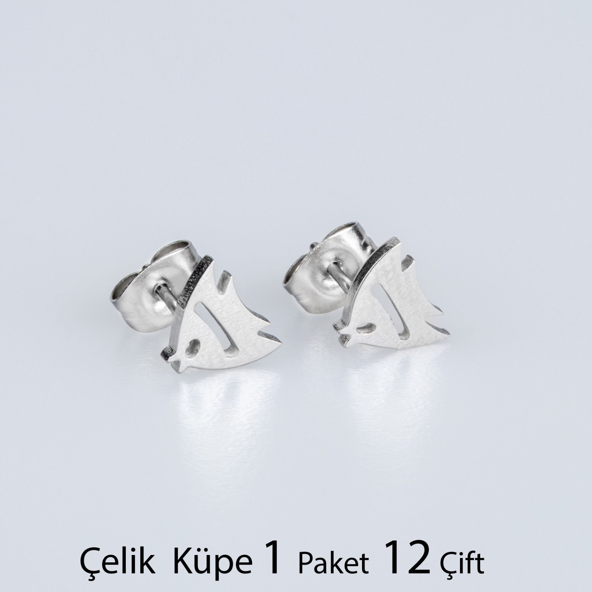 Çelik Küpe Balık Paket