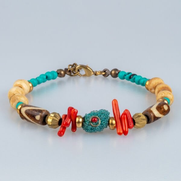 Etnik Doğal Taş Bileklik 3 Model Seçeneği Model 3