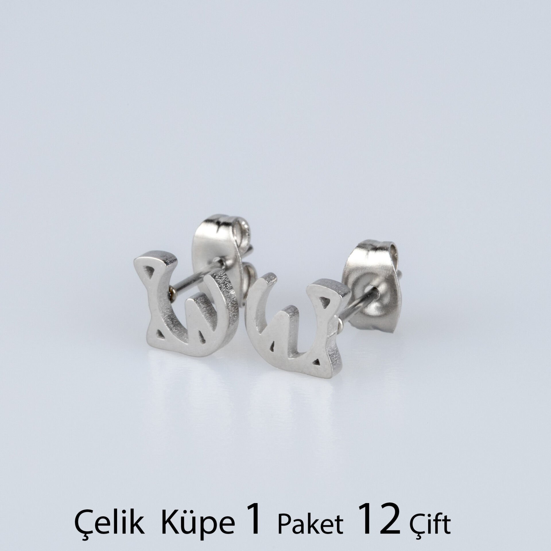Çelik Küpe Kedi Paket