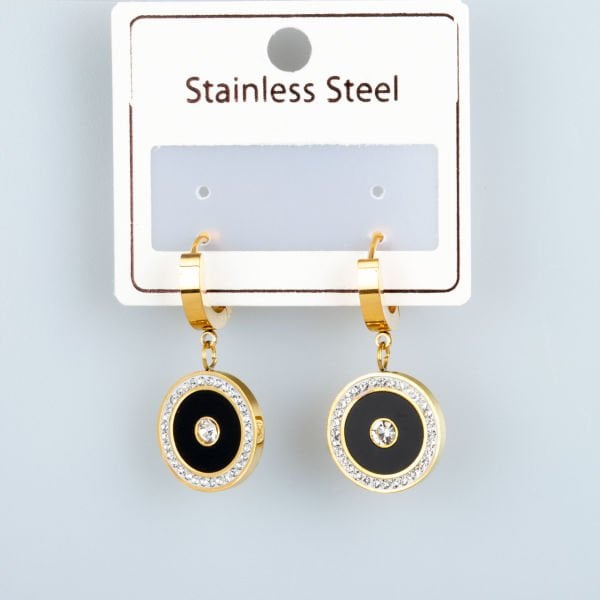 Steel Earrings - 1 Pair
