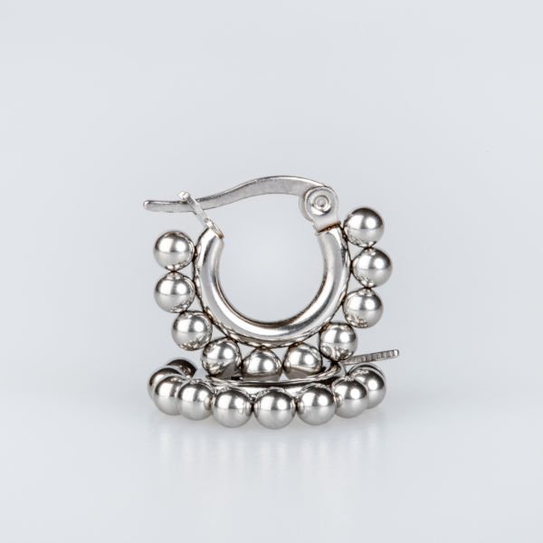 Steel Earrings - Pair