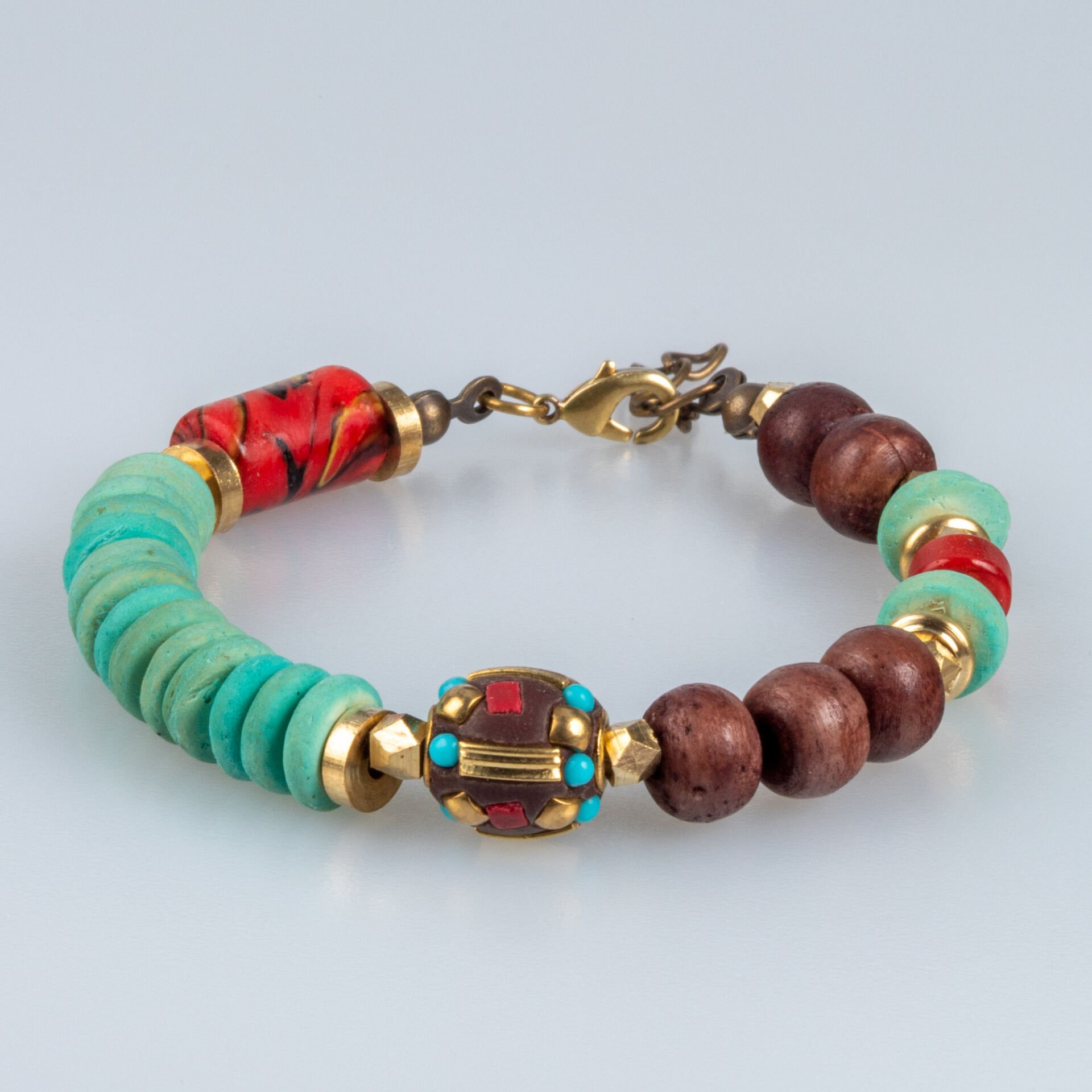 Etnik Doğal Taş Bileklik