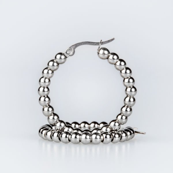 Steel Earrings - Pair