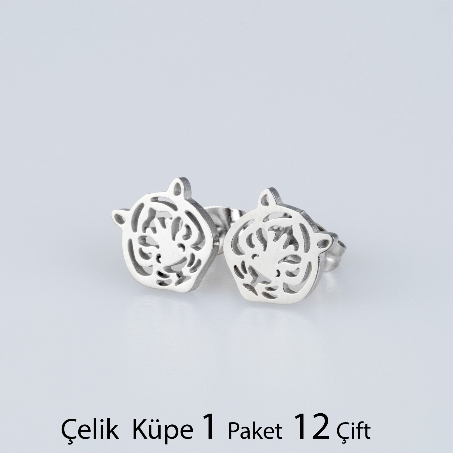 Çelik Küpe Kaplan Paket