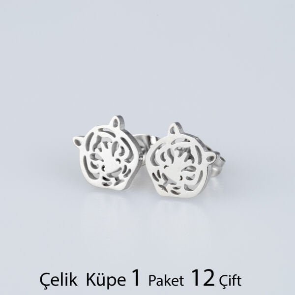 Çelik Küpe Kaplan Paket
