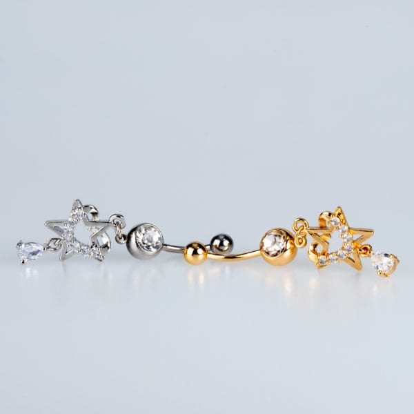 Piercing Göbek Yıldız
