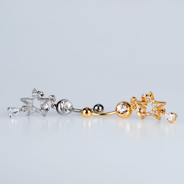 Piercing Göbek Yıldız