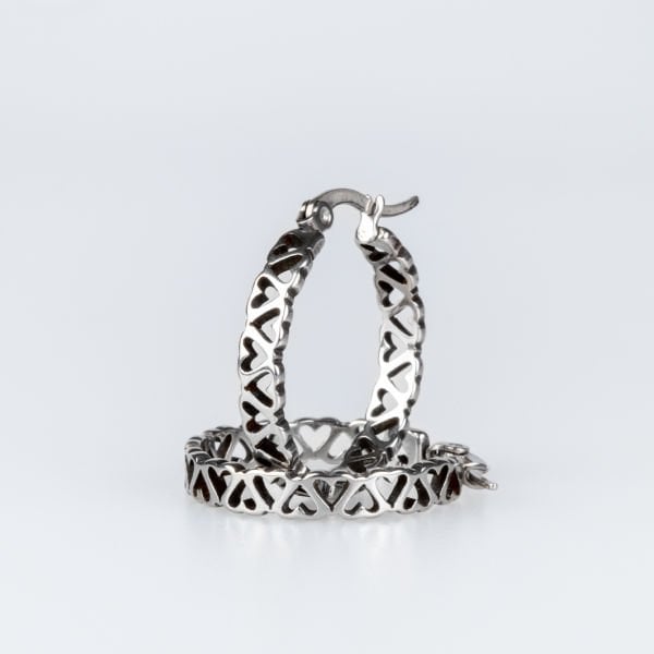 Steel Earrings - Pair