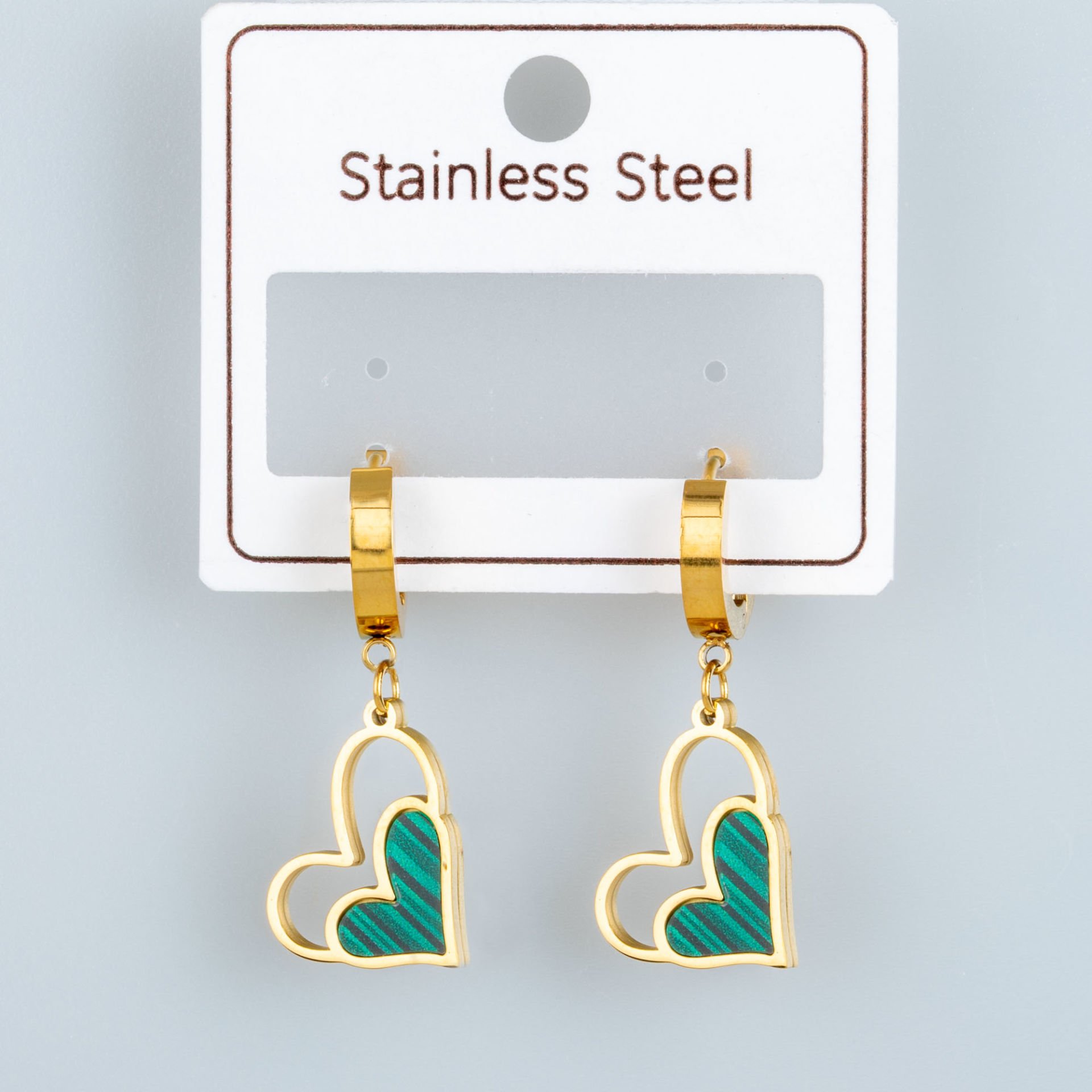 Steel Earrings - 1 Pair