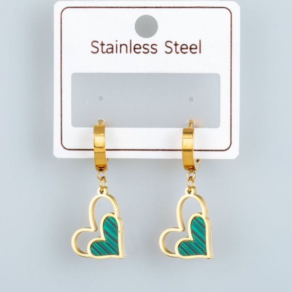 Steel Earrings - 1 Pair