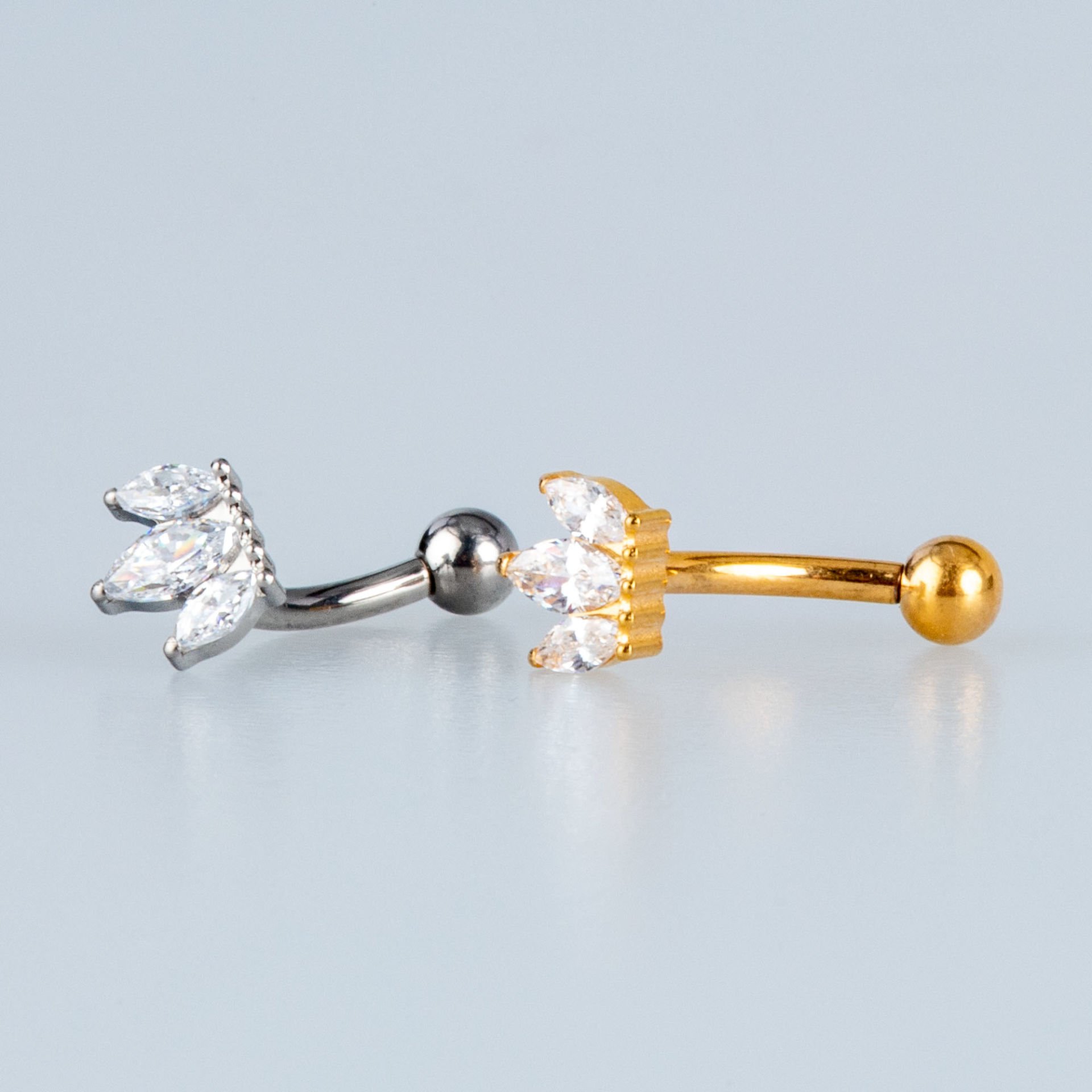 Piercing Titanyum Rook Lotus