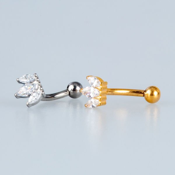 Piercing Titanyum Rook Lotus