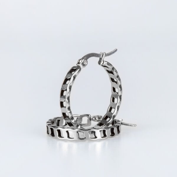 Steel Earrings - Pair