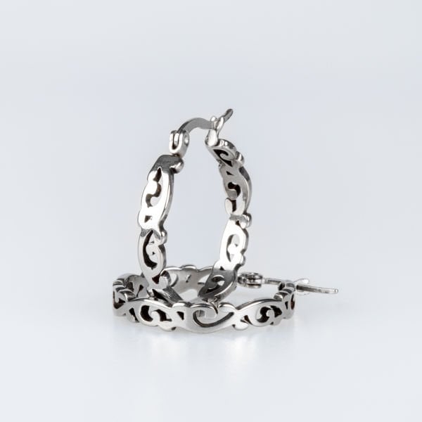 Steel Earrings - Pair