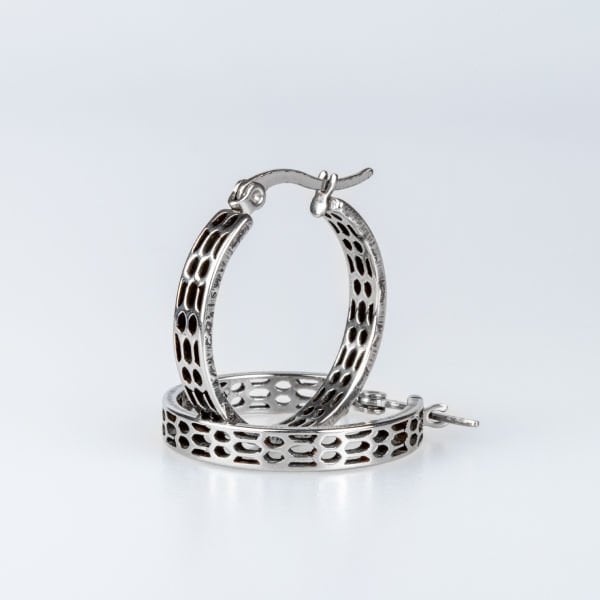 Steel Earrings - Pair