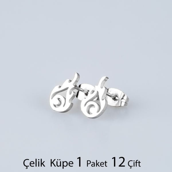 Steel Earring Flame Package