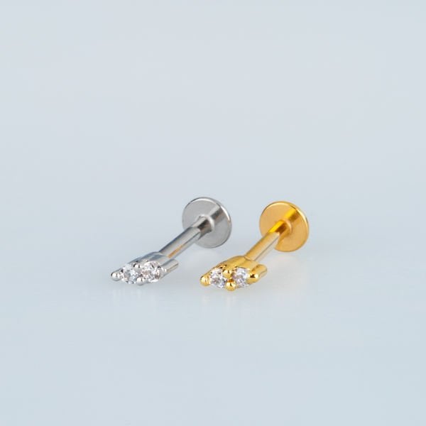 Piercing Tragus 2 Taş